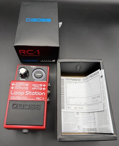 Boss loop station guitar - rc-1,