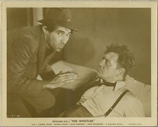 Richard Dix + Trevor Bardette 1944 8x10 STILL PHOTO The Whistler D-787-21