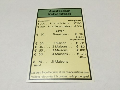 Carte amsterdam kalverstraat - carte,