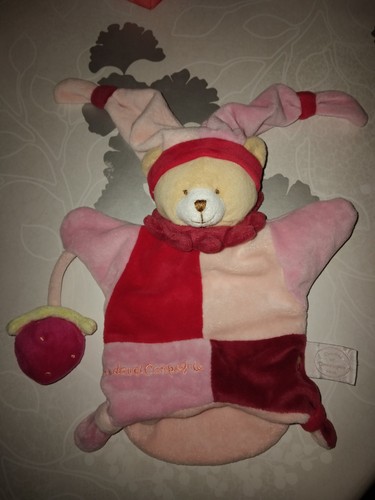 Doudou marionnette lapin - marionnette,