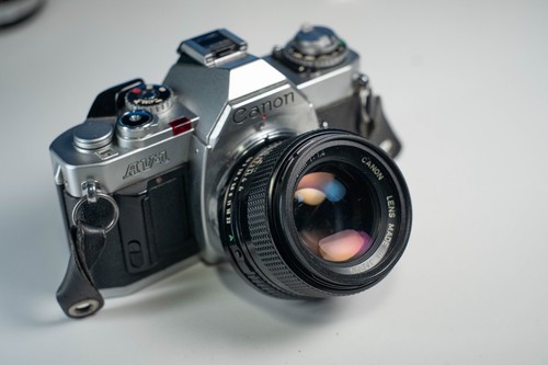 Boitier canon objectif - canon, +