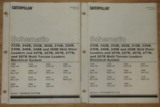 Caterpillar 216B 226B 232B 242B 247B 257B 267B 287B Électrique Schématique Lot
