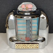 Vintage Seeburg Wall O Matic Model 3W-1 Wall Jukebox - FOR PARTS/REPAIR