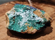 Azurite malachite brute