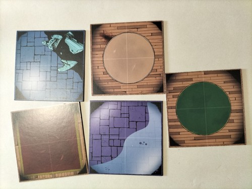 Lot tuiles recto verso - de,