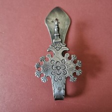 Crochet Châtelaine En Argent