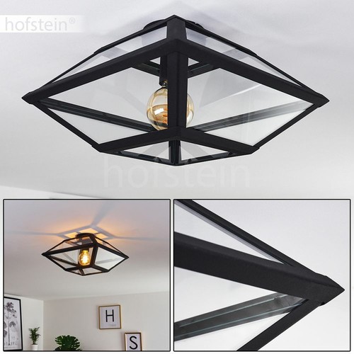 Plafonnier lustre verre - verre, lampe