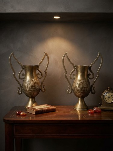 Paire grands vases anciens - grands,