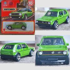 1/64 Matchbox 1976 VW Volkswagen Golf GTI Mk1 Voiture Miniature Métal Collection
