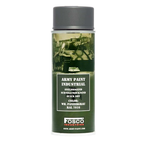 Bombe peinture tank gris - bombe,