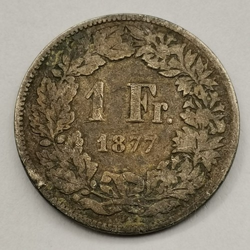 Franc 1877 berne argent - 1,