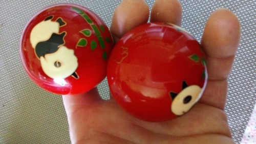 Paire boules relaxation - de,