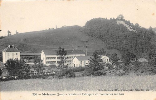 Cpa moirans scieries et - cpa,