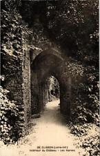 Old postcard AK CLISSON interior of the castle - Les Herses (610995)