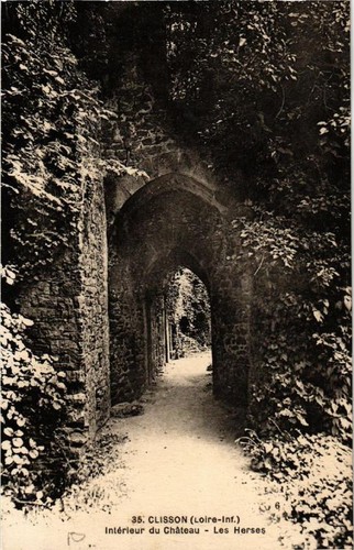 Cpa clisson intérieur - clisson, du