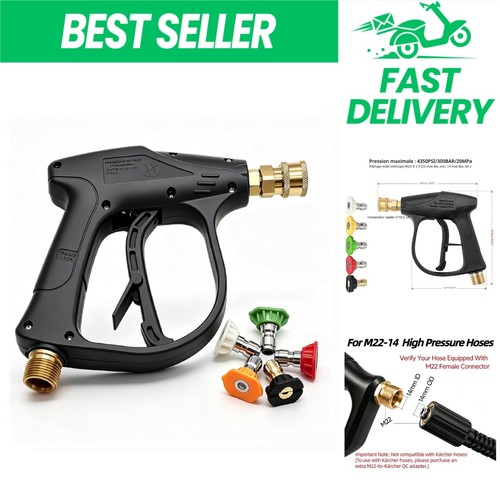Pistolet nettoyeur haute
