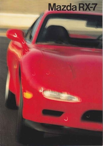 Catalogue brochure mazda rx7 - brochure,