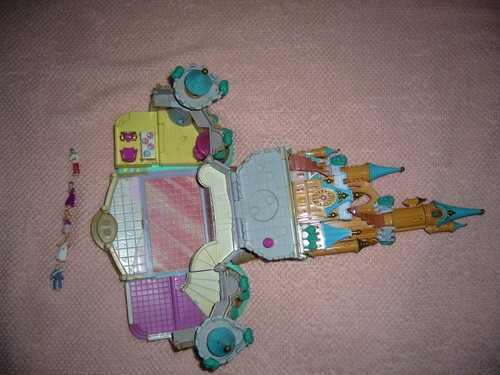 Vintage polly pocket blue - vintage, bird