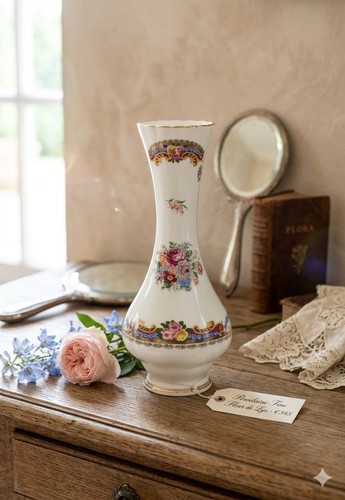 Vase porcelaine limoges - vase,