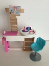 Barbie Face Mask Spa Day Playset - Make Your own Play Doh Masks Not Complete