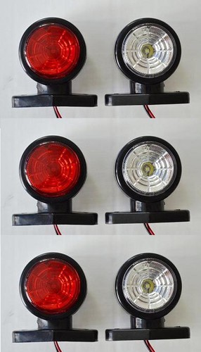 24v rouge blanc led marker - 24v,