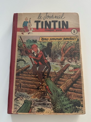Tintin reliure recueil 8 - reliure/,