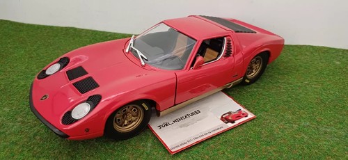 Lamborghini miura rouge coupé - miura,