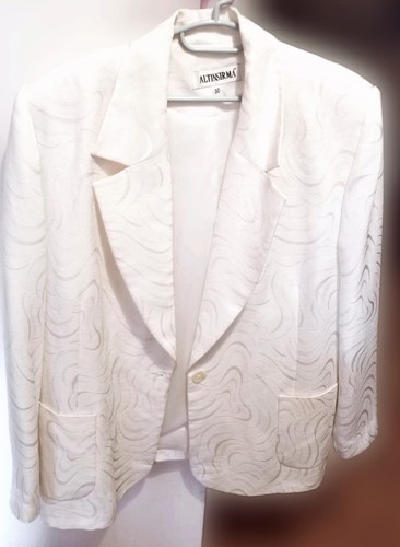 Veste blazer femme blanche - , –
