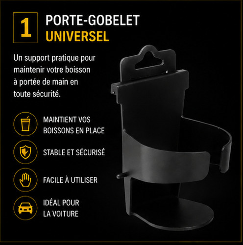 Porte gobelet universel - porte-gobelet,