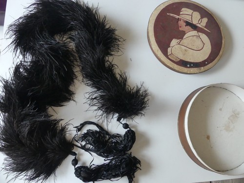 Boa plumes autruche - boa,
