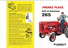 prospectus tracteur ih