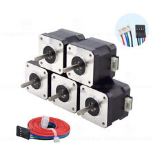 STEPPERONLINE 1-5PCS Nema 17 Stepper Motor 60oz.in 38mm 1.5A for DIY 3D Printer
