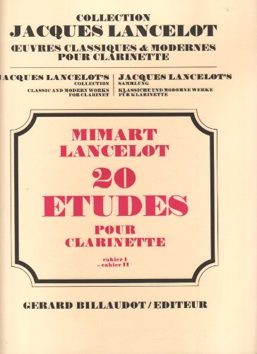 études pour clarinette - 20,