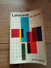 Larousse Dictionnaire de poche 1963  32000 mots état correct.