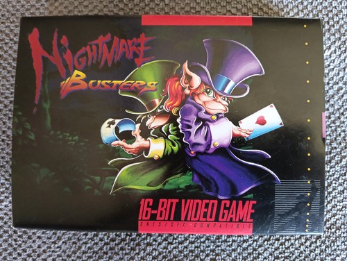 Nightmare busters snes - nightmare,