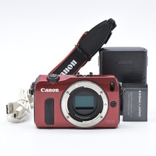 Canon EOS M Red 18.0MP Mirrorless Digital Camera [Top Mint] #10947