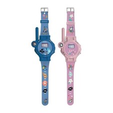 Montre digitale Stitch avec fonction talkie-walkie portée jusqu'a 200 m