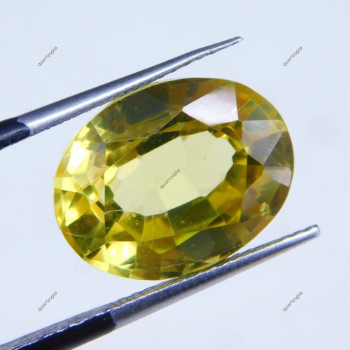 Saphir jaune naturel - ,