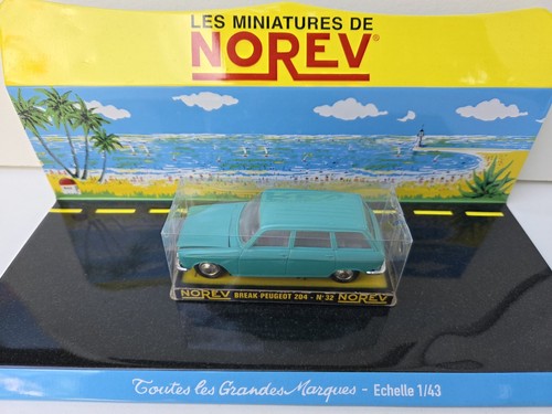 Norev peugeot 204 break neuve - norev,