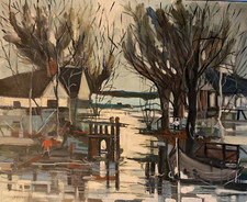 Marine de LANDOWSKY sur toile