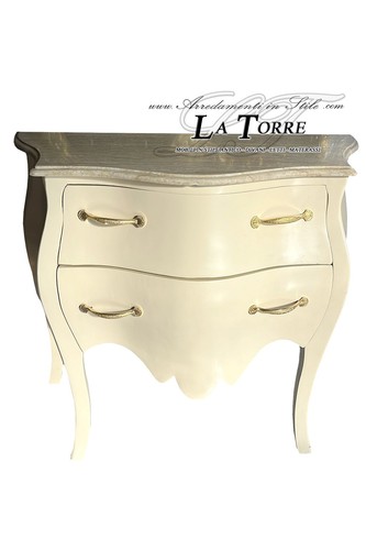 Commode bombée classique avec - commode,