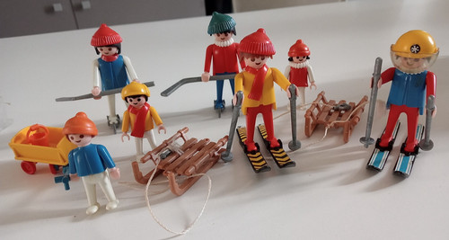 Lot anciens playmobil - anciens,