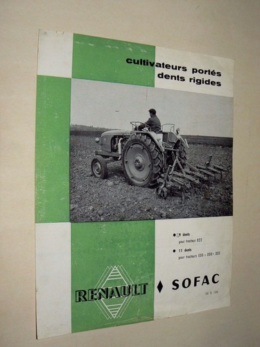Rare prospectus tracteur - rare,