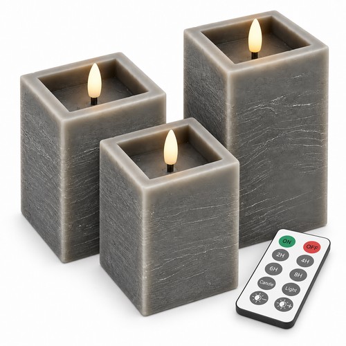 Bougies led cire - bougies, en