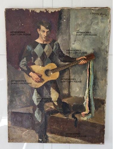 Musicien guitariste c1925 - musicien,