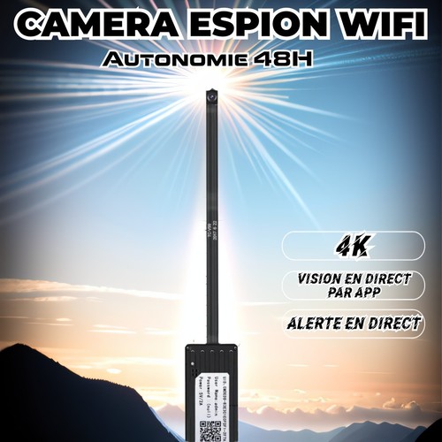 Mini camera wifi vision - 4k,