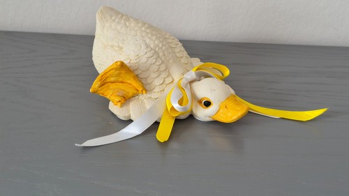 Figurine oie canard - oie/canard, blanc