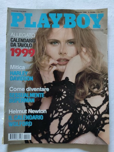 Playboy italia gennaio 1999 - playboy,