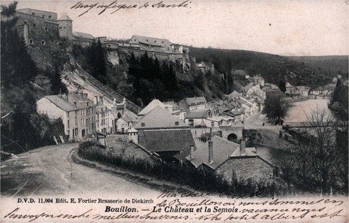 Cpa bouillon le chateau - 00,