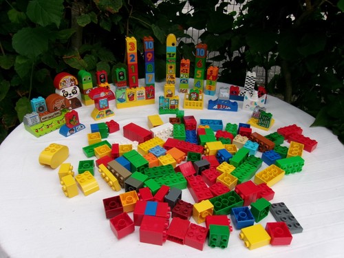 Lot lego duplo brique - lot, rouge